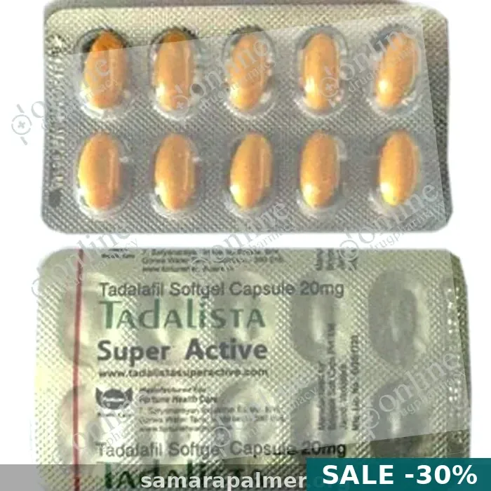 About Cialis Super Active 20mg — Erectile Dysfunction Treatment Overview